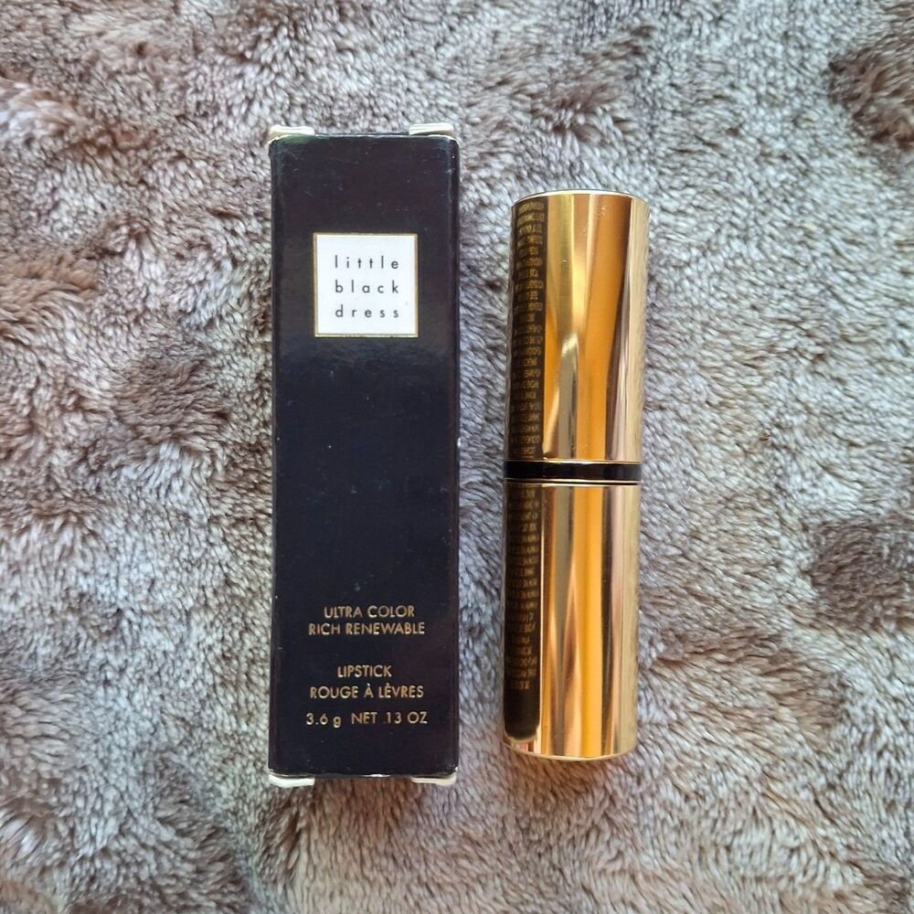 Vintage Avon Little Black Dress Ultra Color Rich Icon Lipstick - With Box 2001